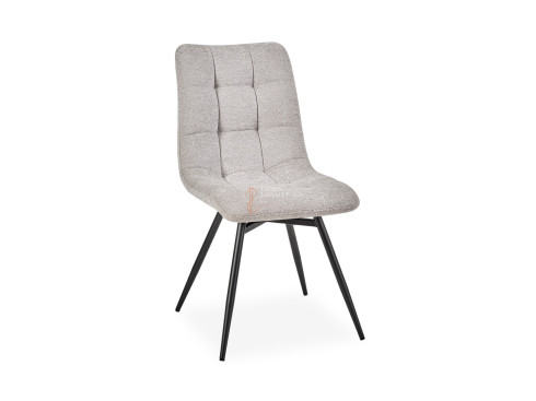 Lot de 2 chaises Angel'O Gris perle Girardeau