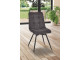 Lot de 2 chaises Angel'O Gris anthracite Girardeau