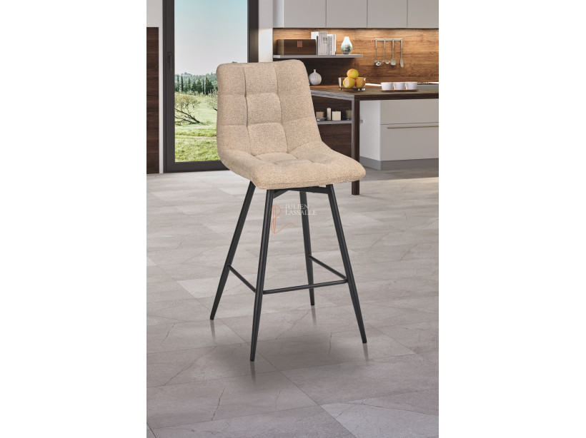 Lot de 2 chaises snack Angel'A Beige sable Girardeau