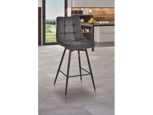 Lot de 2 chaises snack Angel'O Gris Anthracite Girardeau