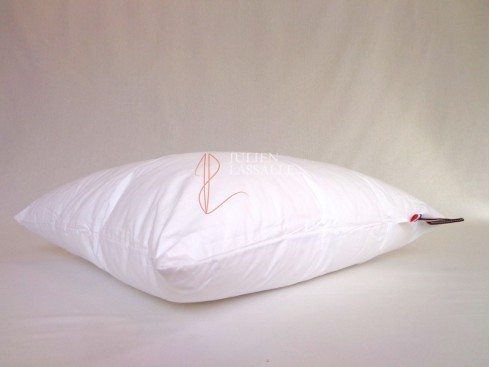 Oreiller Fibres-confort enveloppe 100% coton