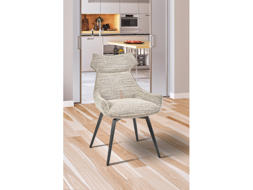 Lot de 2 chaises Ysis Beige Girardeau
