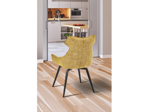Lot de 2 chaises Ysis Jaune Girardeau