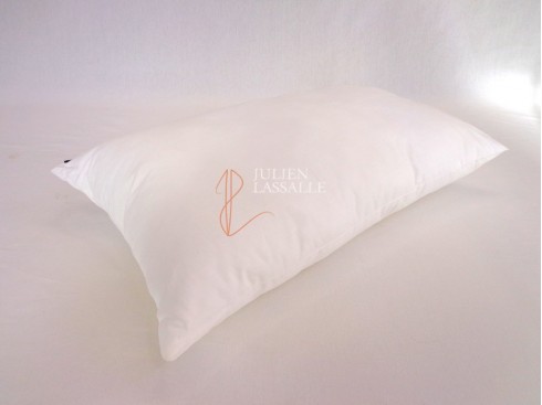 Oreiller Fibres-confort enveloppe 100% coton
