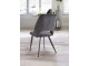 Lot de 2 chaises Roxane Gris anthracite Girardeau