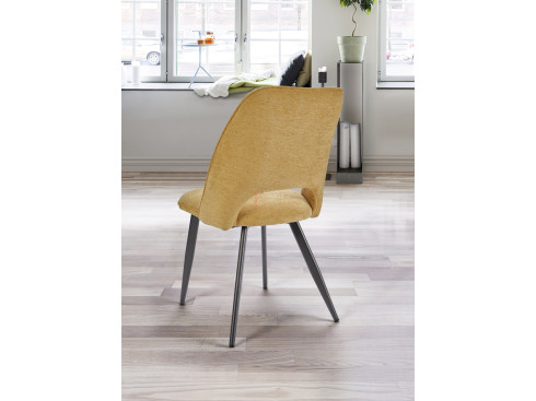 Lot de 2 chaises Roxane Jaune safran Girardeau