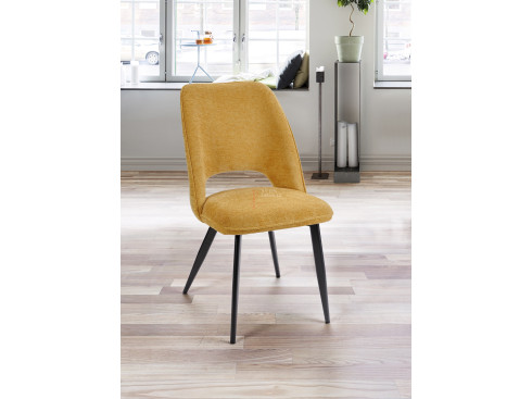 Lot de 2 chaises Roxane Jaune safran Girardeau