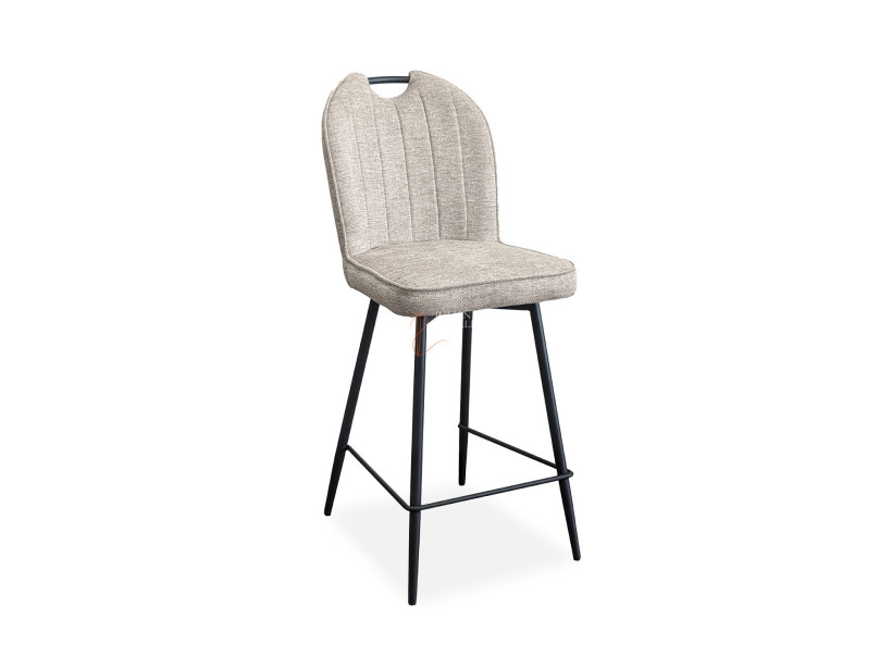 Lot de 2 chaises snack Salomé Beige sable Girardeau