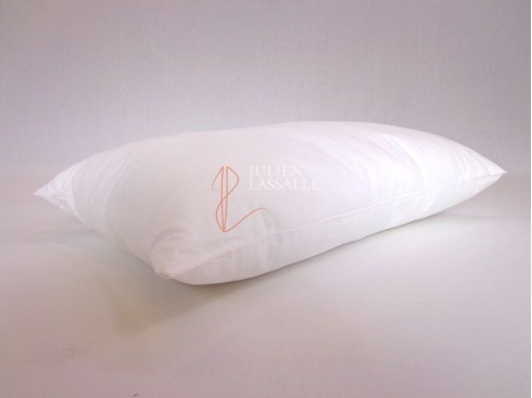 Oreiller Fibres-confort enveloppe 100% coton