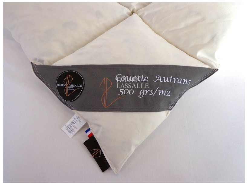 Couette chaude Autrans 30% duvets 70% plumettes