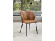 Lot de 2 chaises Louna Cognac Girardeau