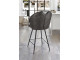 Lot de 2 chaises snack Louna Noir Girardeau