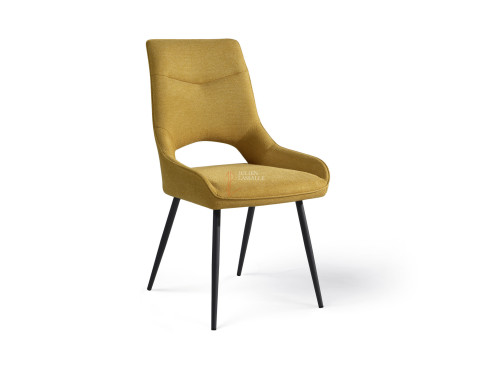 Lot de 2 chaises Soline Jaune paille Girardeau