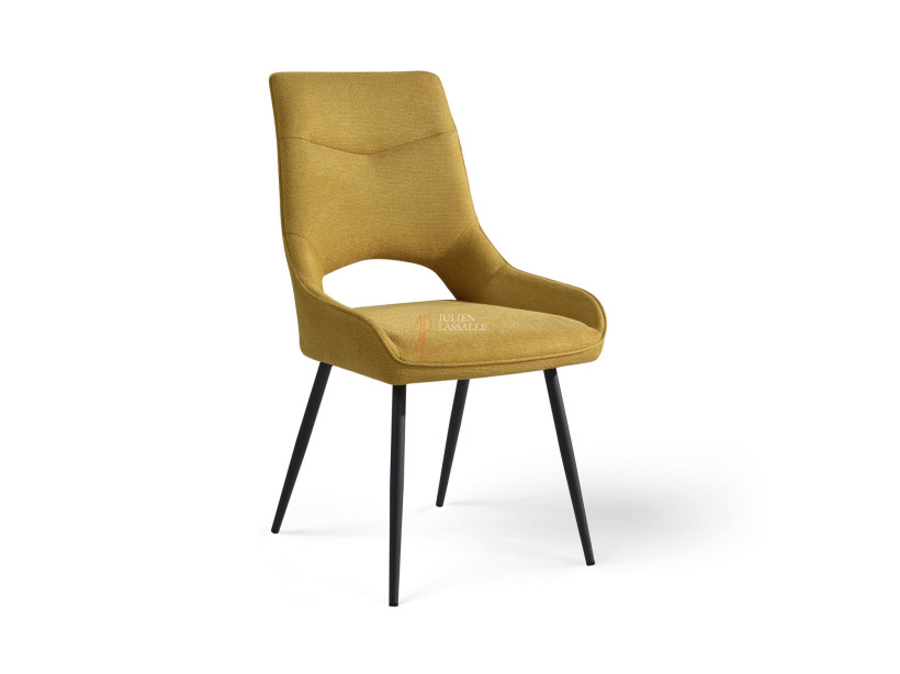 Lot de 2 chaises Soline Jaune paille Girardeau