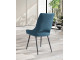 Lot de 2 chaises Soline Bleu turquoise Girardeau