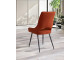 Lot de 2 chaises Soline Orange citrouille Girardeau