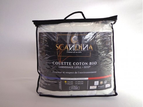 Couette légère Bio coton