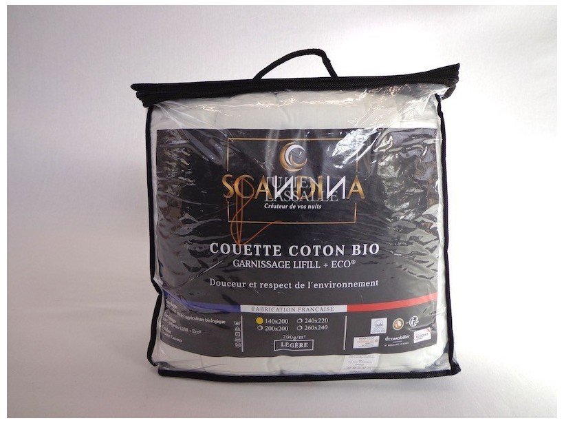 Couette légère Bio coton