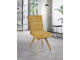 Lot de 2 chaises Ambre Jaune moutarde Girardeau
