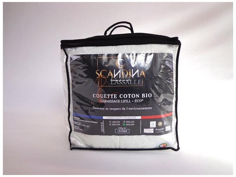 Couette légère Bio coton