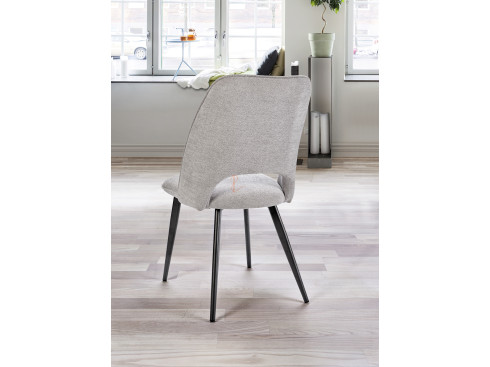 Lot de 2 chaises Roxane Gris perle Girardeau