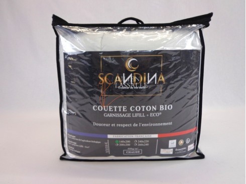 Couette chaude Bio coton