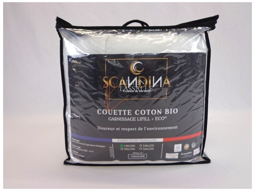 Couette chaude Bio coton