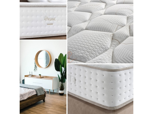 Matelas Organic Duvivier 750 ressorts ensachés renforcés Périplus