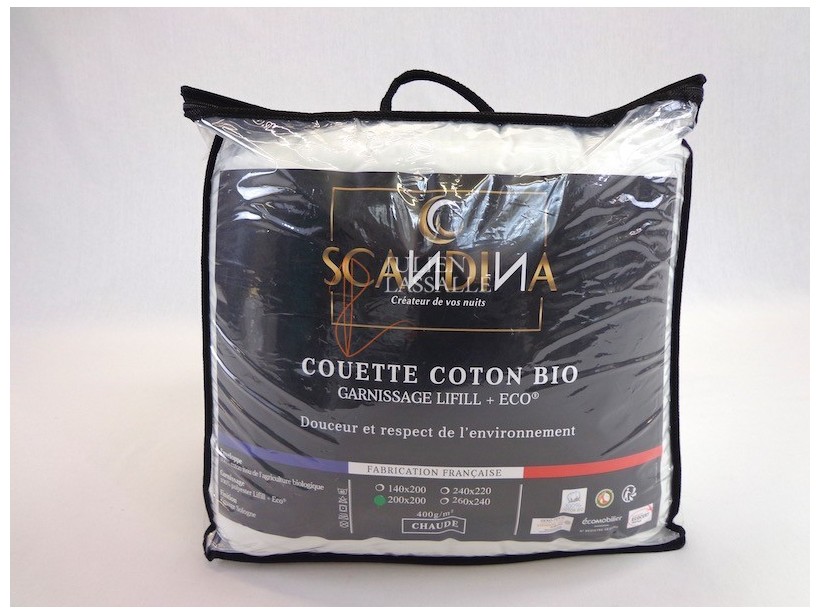 Couette chaude Bio coton