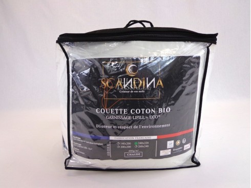 Couette chaude Bio coton