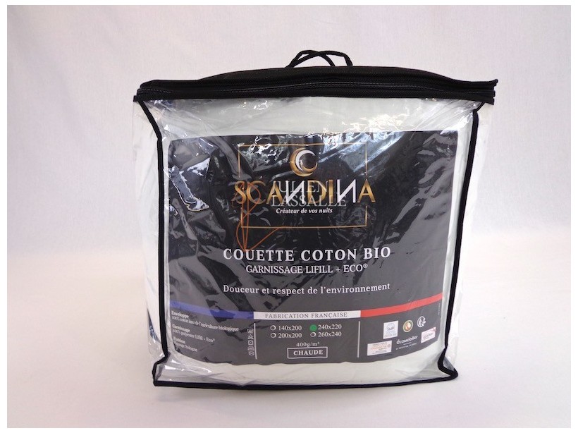 Couette chaude Bio coton