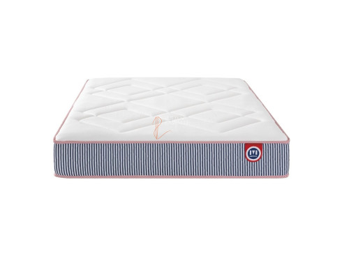 Matelas Hector Merinos ressorts ensachés + mousse à mémoire de forme.