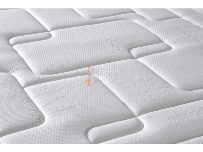 Matelas Maximilien Merinos ressorts ensachés + mousse à mémoire de forme + latex