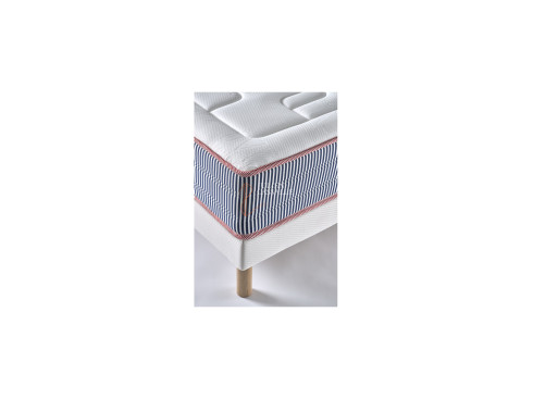 Matelas Maximilien Merinos ressorts ensachés + mousse à mémoire de forme + latex