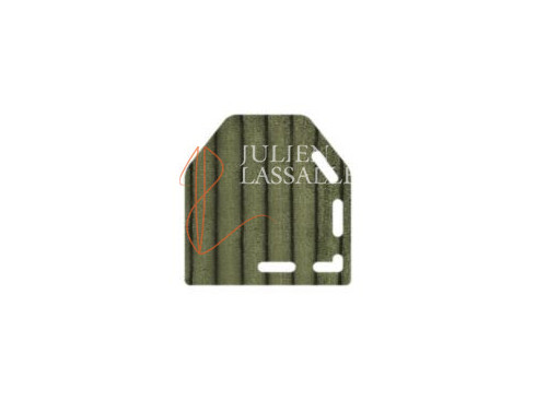 Fauteuil relaxation Cocooning Rocking-chair velours côtelé