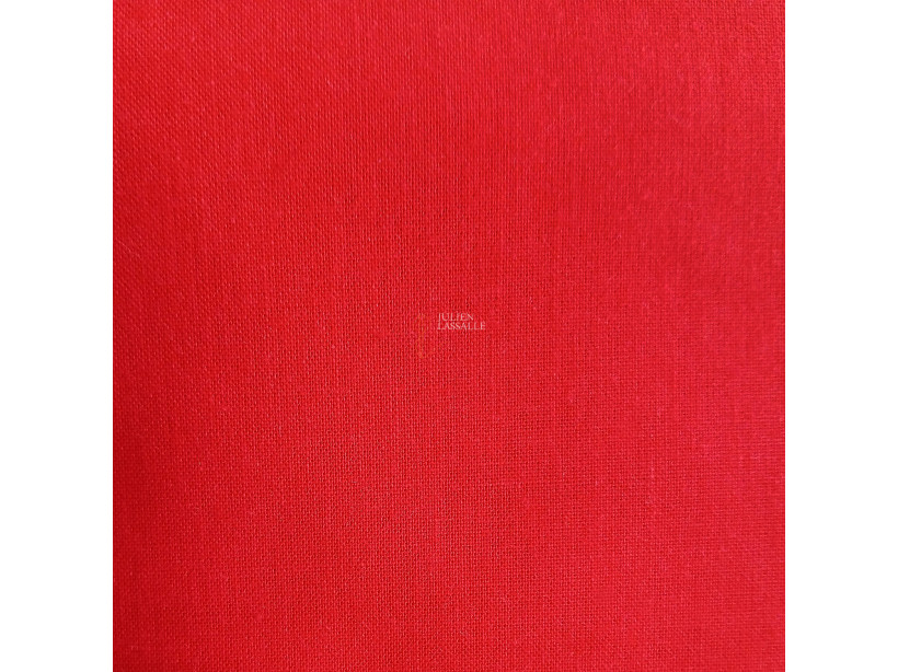 Drap housse NUIT DES VOSGES 80 x 190 cm larges bonnets 100% coton uni