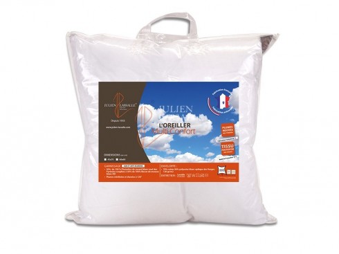 Oreiller plumes et mousse Multi-confort