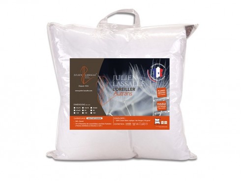 Oreiller Autrans 100% naturel - 30% duvet - 70% plumettes