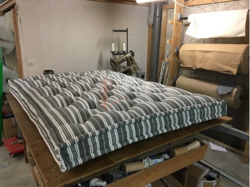 Réfection matelas de laine