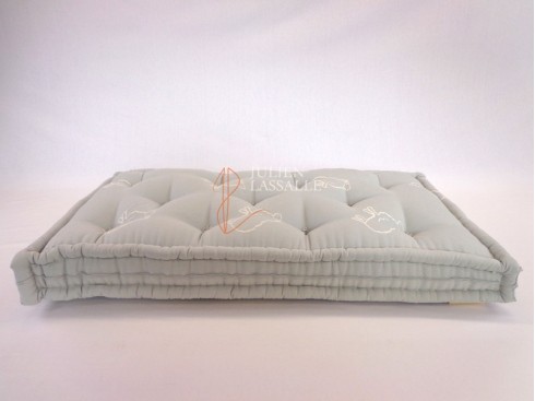 Matelas enfant en pure laine Bio fabrication artisanale