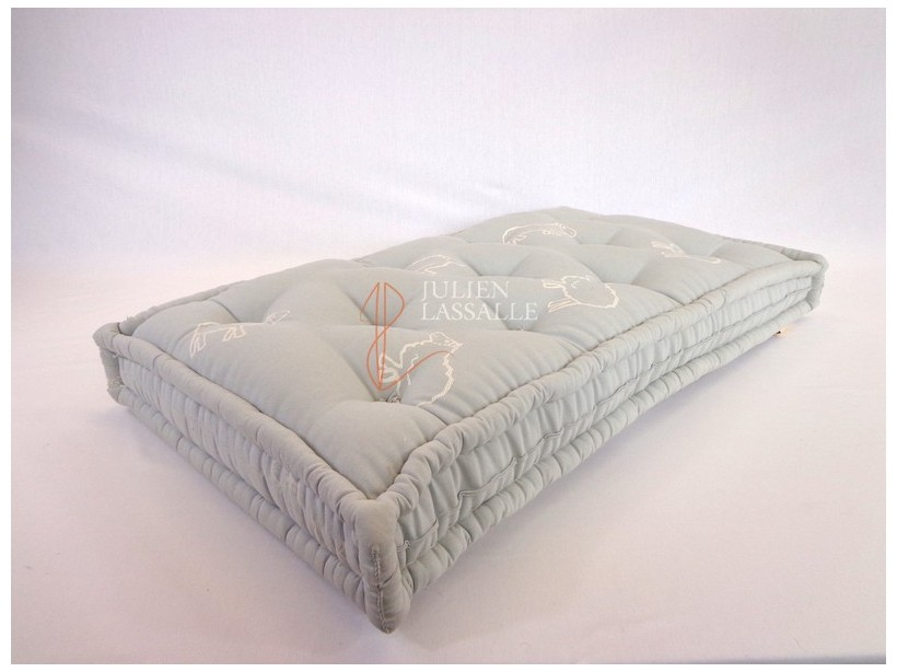 Matelas enfant en pure laine Bio fabrication artisanale