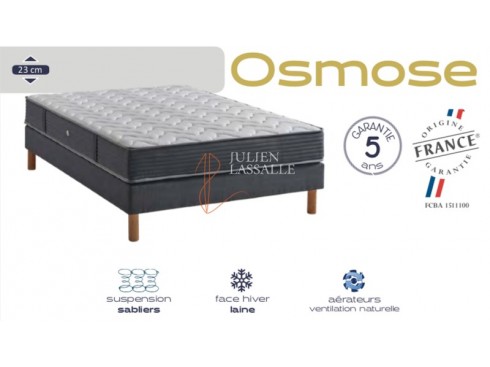 Matelas Osmose Duvivier ressorts sabliers