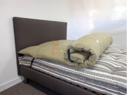 Sur-matelas pure laine Bio Julien Lassalle