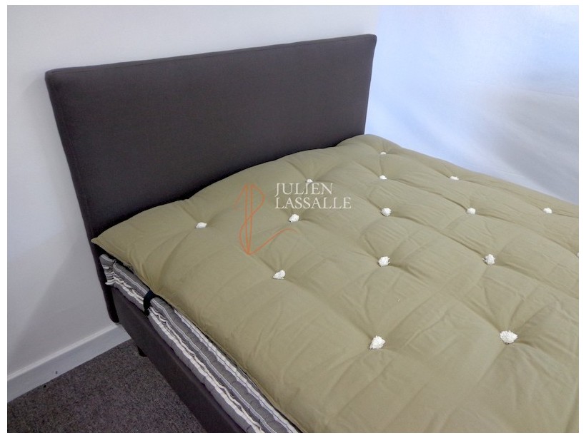 Sur-matelas pure laine Bio Julien Lassalle