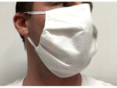 Masque barrière AFNOR SPEC S76-001 tissus polycoton catégorie 1