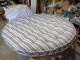 Matelas rond laine - Fabrication Artisanale Française fait main.